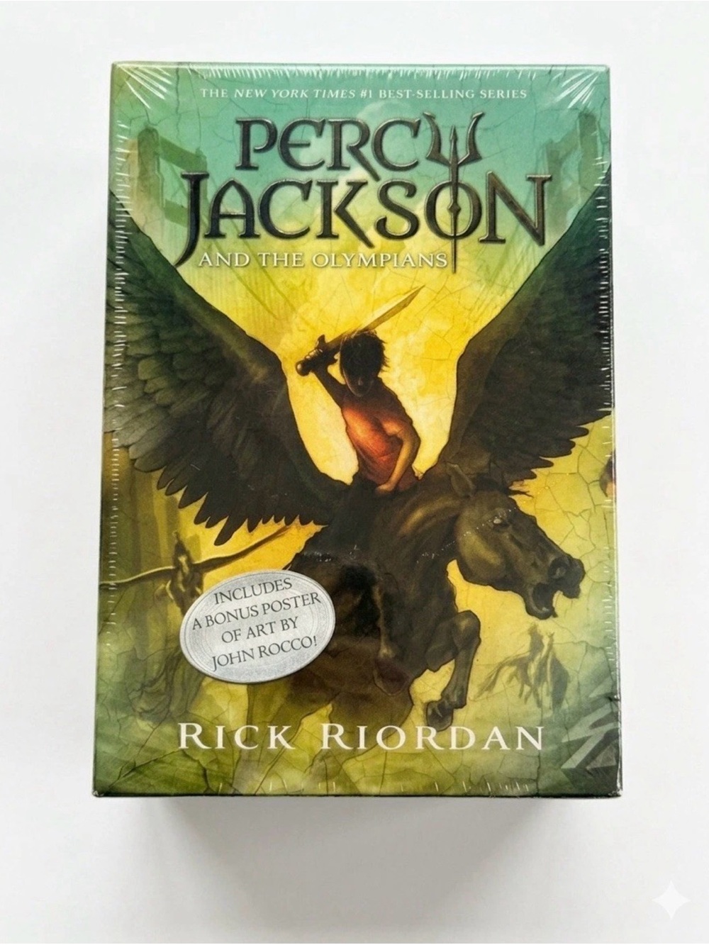 Percy Jackson and the Olympians Complete Series Box Set 1-5 Hardcover SEALED NEW - Picture 3 of 5